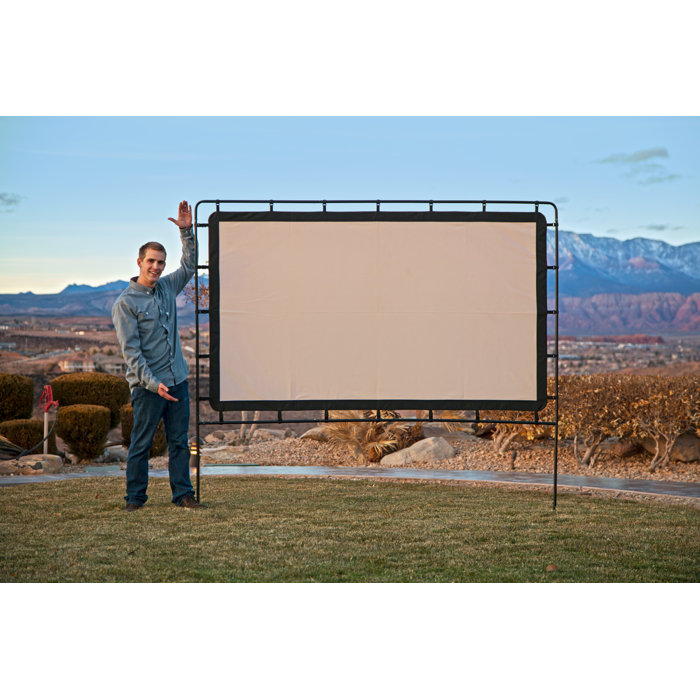 Outdoor Entertainment Gear Portable Projector Screen & Reviews Wayfair